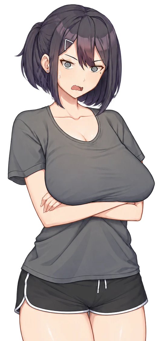 靜子，居家服