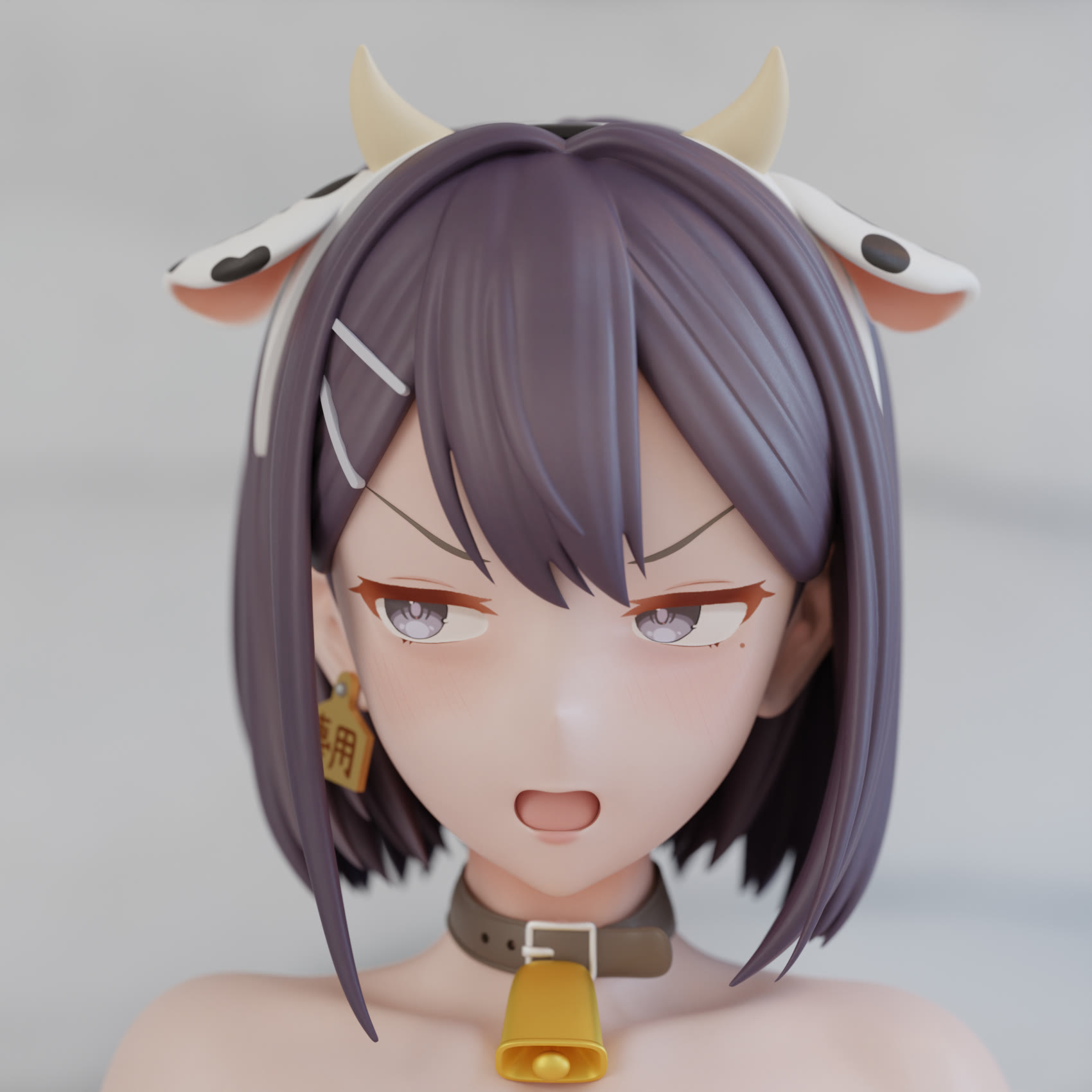 雕像，臉部特寫